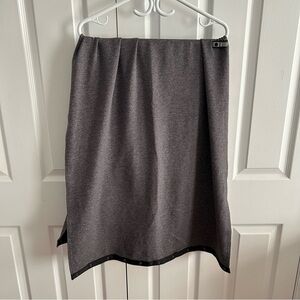 Lululemon Vinyasa Scarf Rulu Wee Stripe Black Heathered Slate Black Reversible